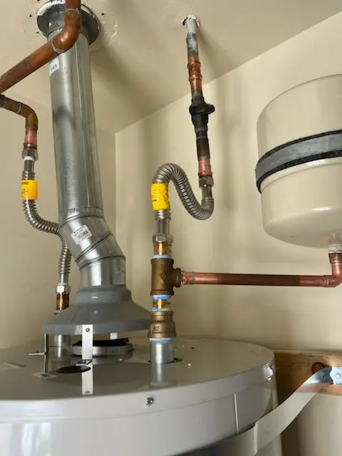 Water heater installation and plumbing repair in Durhamville